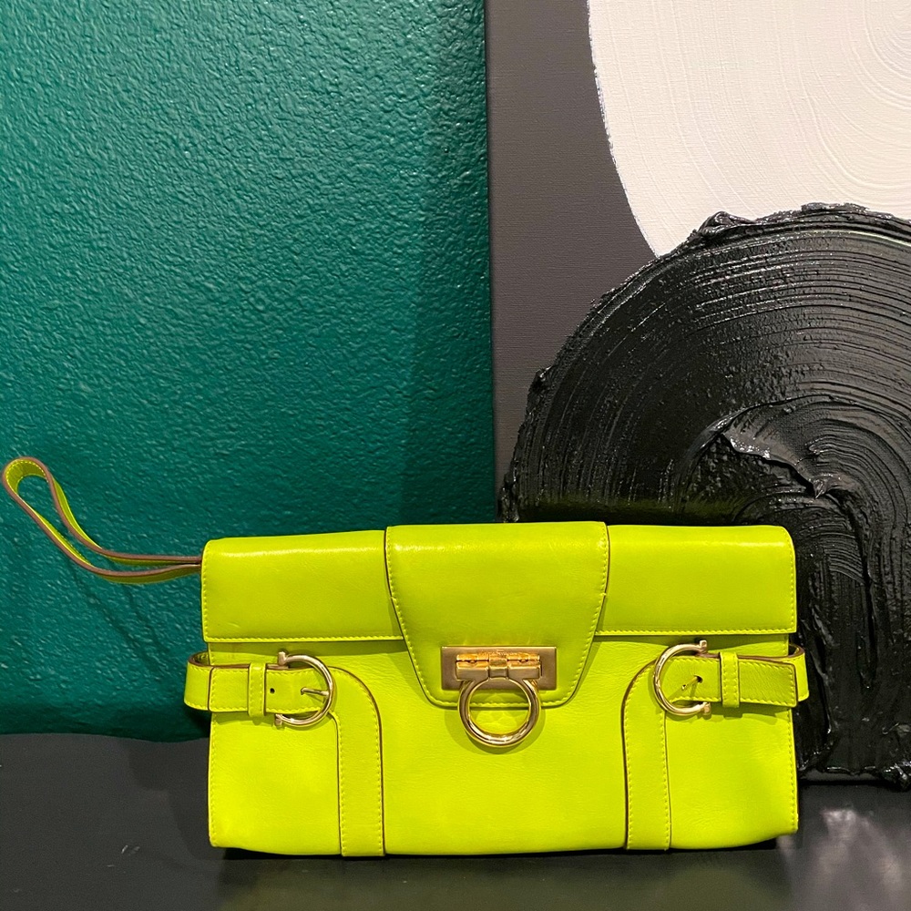 Ferragamo clutch